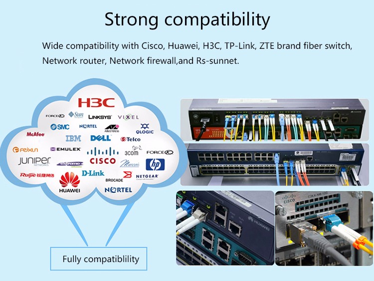 Huawei Cisco Compatible 155M SFP Module for Network Solution
