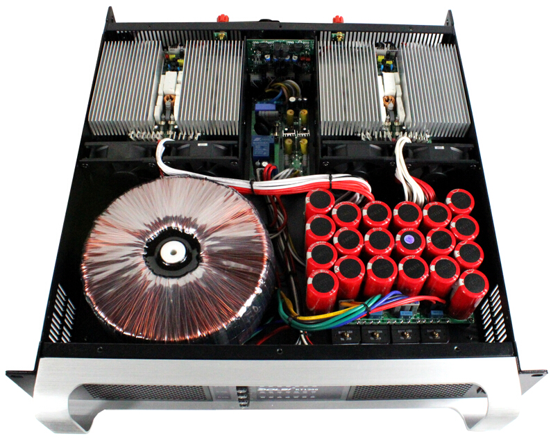 KT Series Stable Work Performance Class H High Power 4 Channel Live Sound Professional Power Amplifier