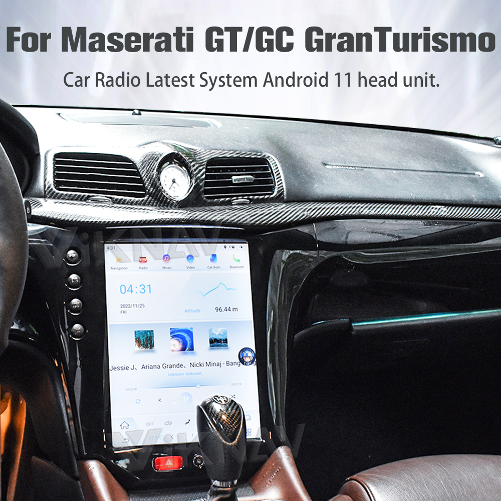 Android 11 13.6'' Touch Screen Car Radio For Maserati GT GC GranTurismo 2007-2017