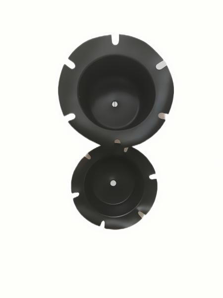 Round Pneumatic Valve Diaphragm Stainless Steel Body Pressure Range 0.5-2.5Mpa