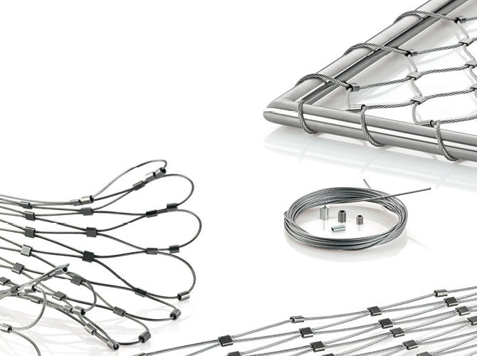 Top Quality Stainless Steel Grade Flexible Wire Rope Mesh Netting