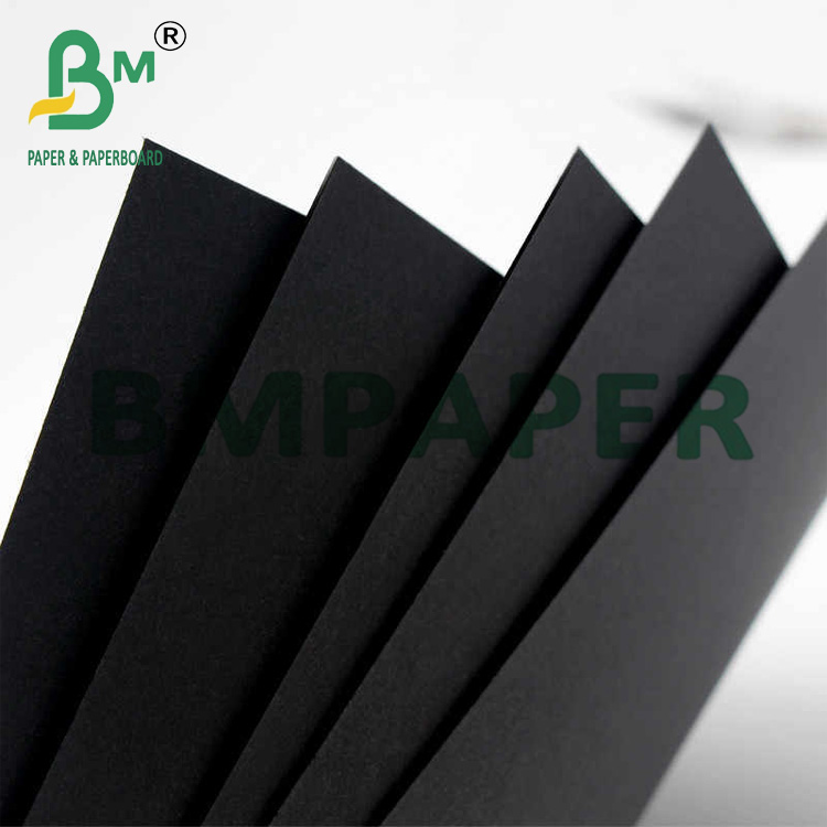 Cardboard Doubel Sided 200GSM 640 X 920MM Black For Various Gift Boxes
