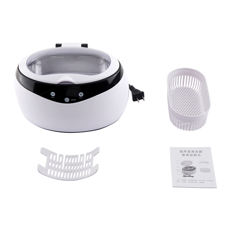 650mL Jewelry Cleaner Machine Sterilizing For Eyeglasses Watches Rings