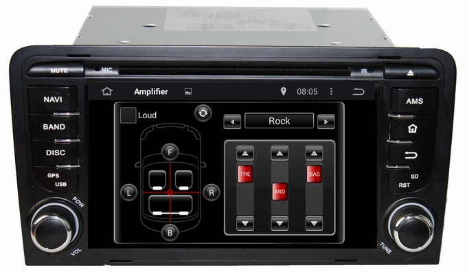 Ouchuangbo Car Radio DVD dual zone for Audi A3 2003-2011 GPS Navigation Stereo Android 4.4