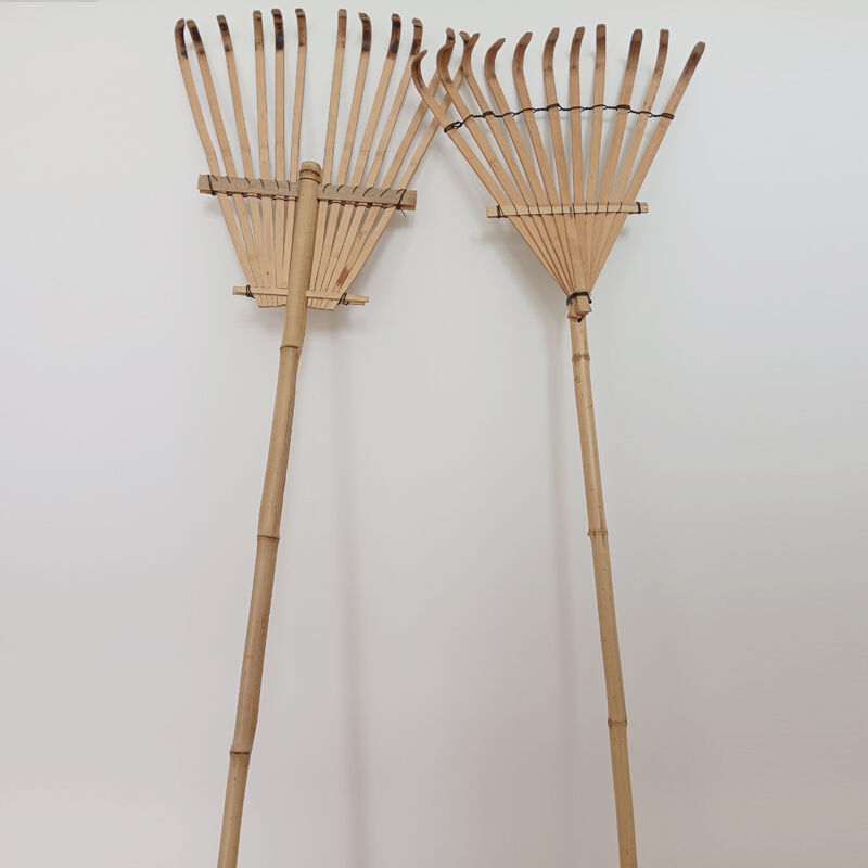Kids Lawns Leaf Rake Lawn Rake Short Handle Rake Leaf Scoops Hand Rakes Shrub Rake Loosening Soil Rakes
