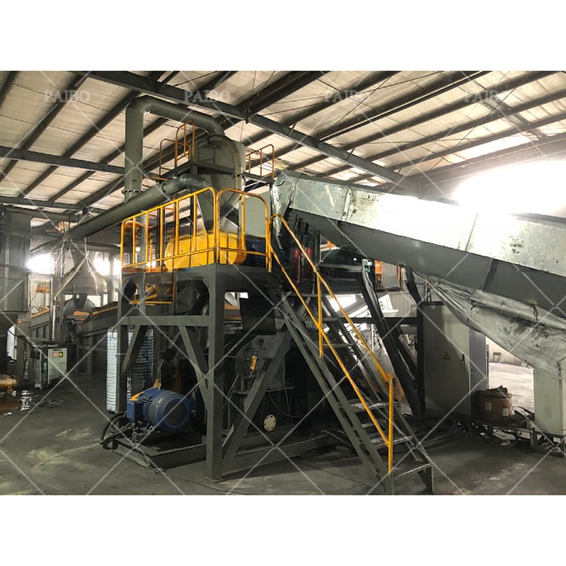 Recycle Waste Lithium Battery with 1000L/H Battery Crushing and Separating Machine