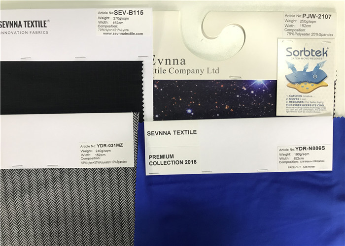 Wrap Knitting Repreve Fabric Screen Printing Customized Fabric Knit Circular