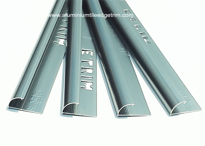 half round aluminium tile trim
