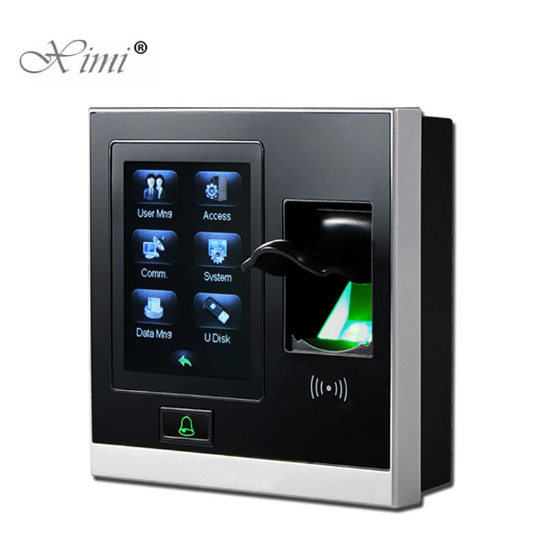 ZK SF400 Standalone Fingerprint Access control and Time Attendance TCP/IP RS485 Door Access Control System With Card Reader