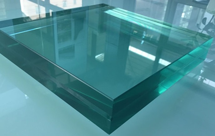 Building Tempered Laminated Glass Low Iron Low E Float Frosted Acid Etched Glass
