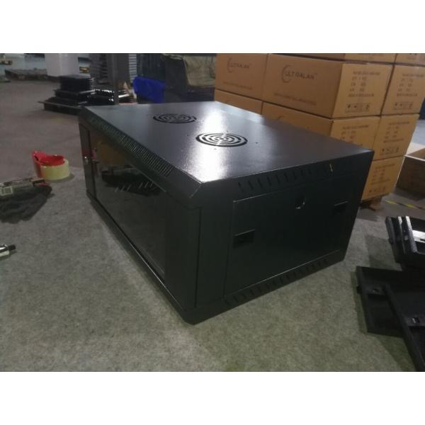 19 Inch 6u Wall Mount Server Rack Cabinet SPCC Cold Rolled Steel Corrosion Resistance