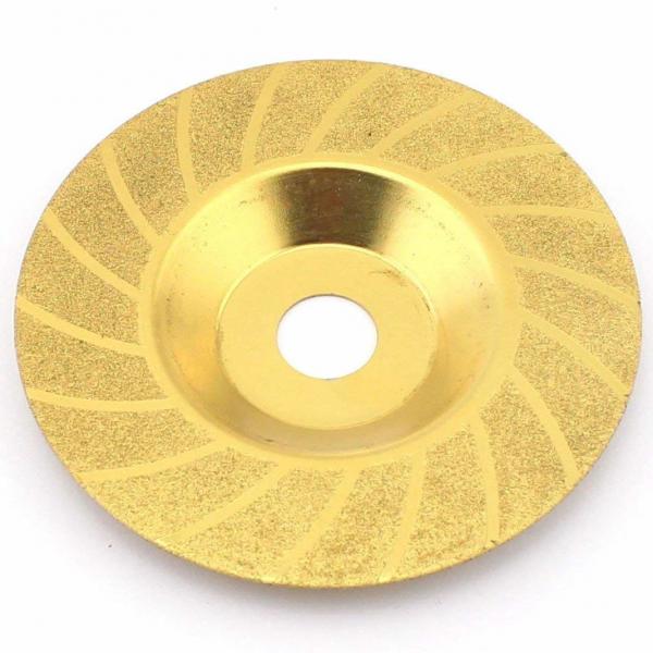 Quality Titanium 4 Grinding Discs Diamond Cup Wheel Convex Threading Angle Grinder for sale
