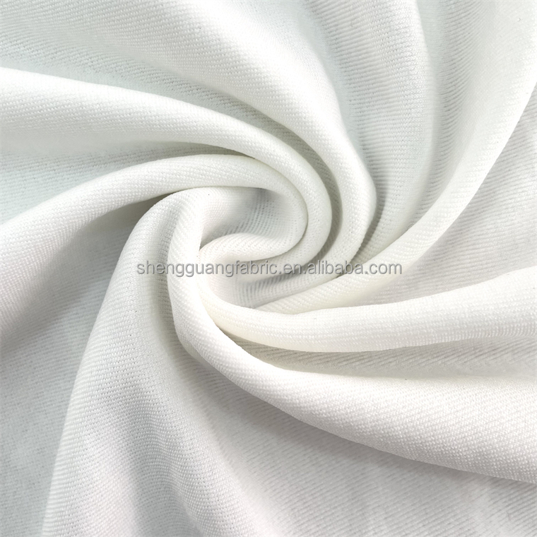 Unbleached Grey Fabric 4 way stretch Polyester Fabric at with Sample Frees Style