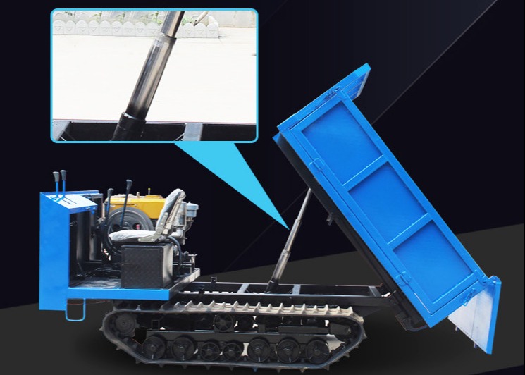 Main Features For 2 Ton Dumper Truck Tracked Mini Agricultural Transport Vehicle
