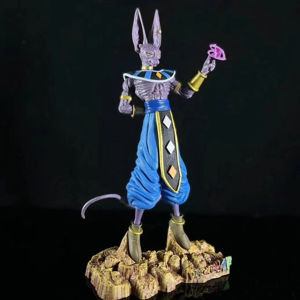 Picture Shows Japan Anime DragonBall Doll Model Ornament Action Figures Destroys Beerus
