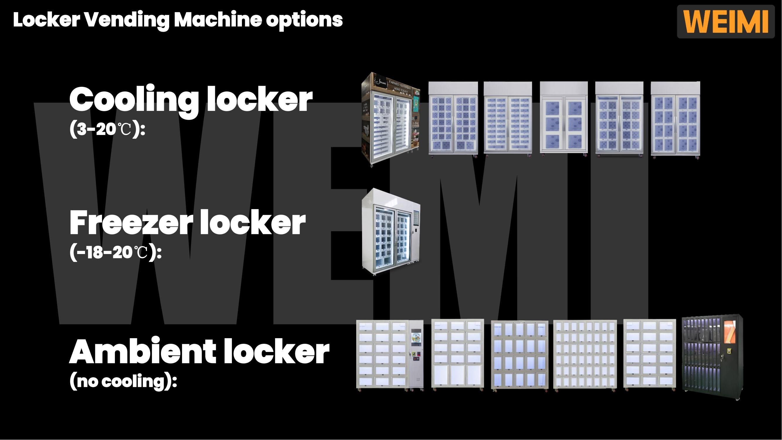 Micron Exported Globally Customized Locker Vending Machine For Eggs Cheese Fresh Flowers Vending Machine