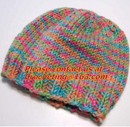 Fashion jacquard teenagers knitted beanie hats, Teenagers knitted beanie, cotton