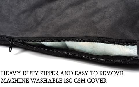 Warter Resistant Shredded Memory Foam Dog Bed Thick Orthopedic 4 Color Trims 4 Sizes