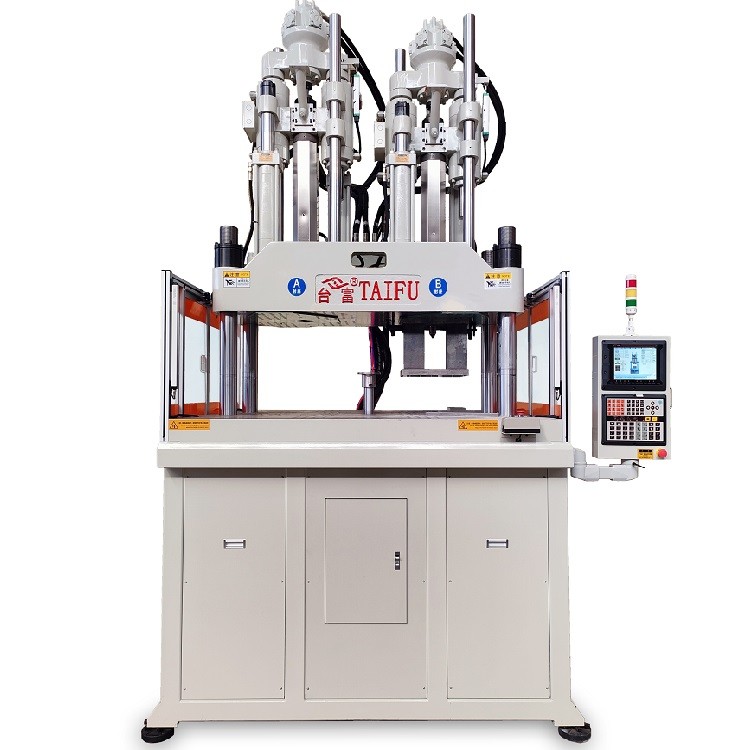 Vertical Double Color Injection Molding Machine For Washing Machine Drum Two-Color Base