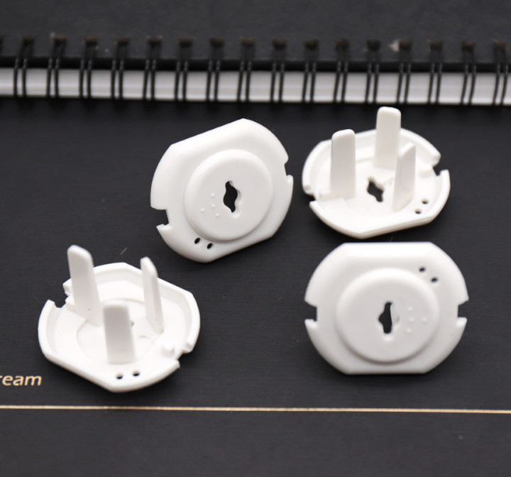 Australia Child Safety Outlet Covers , Plastic Outlet Safety Covers