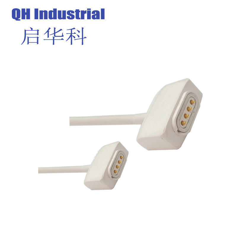4Pin Russian Federation Mobile Phone Connector Magnetic Pogo Pin Cable Connector Magnetic Pogo Pin