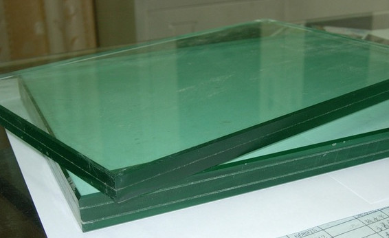 Laminated glass: a durable glass product formed by bonding multiple layers with a strong interlayer. It remains intact u