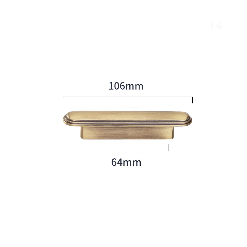 hole 32mm Modern Brass Cabinet Handles Interior Pull Set And Drawer Furniture
