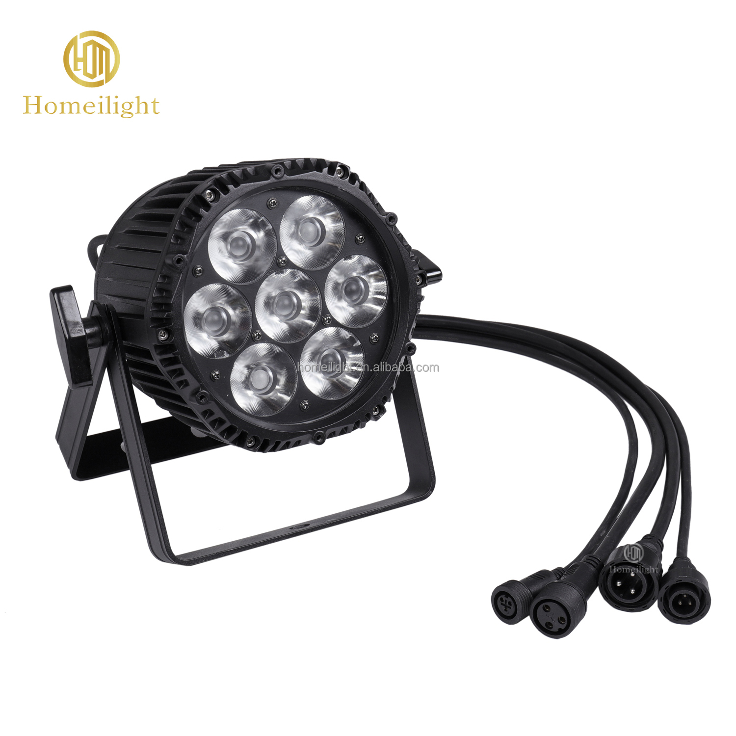 7*18W Outdoor Waterproof LED Par Light For Event Wedding Night Club Music Concert