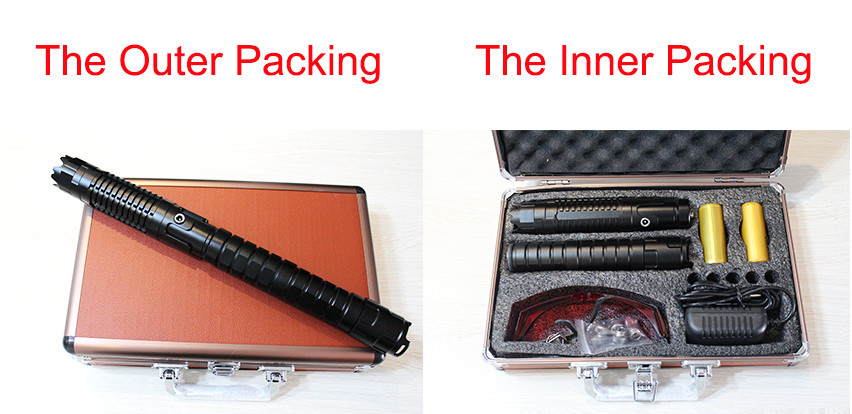 Multi Color 0.503 KG Laser Pointer Pen Three Gears With Safe Lock