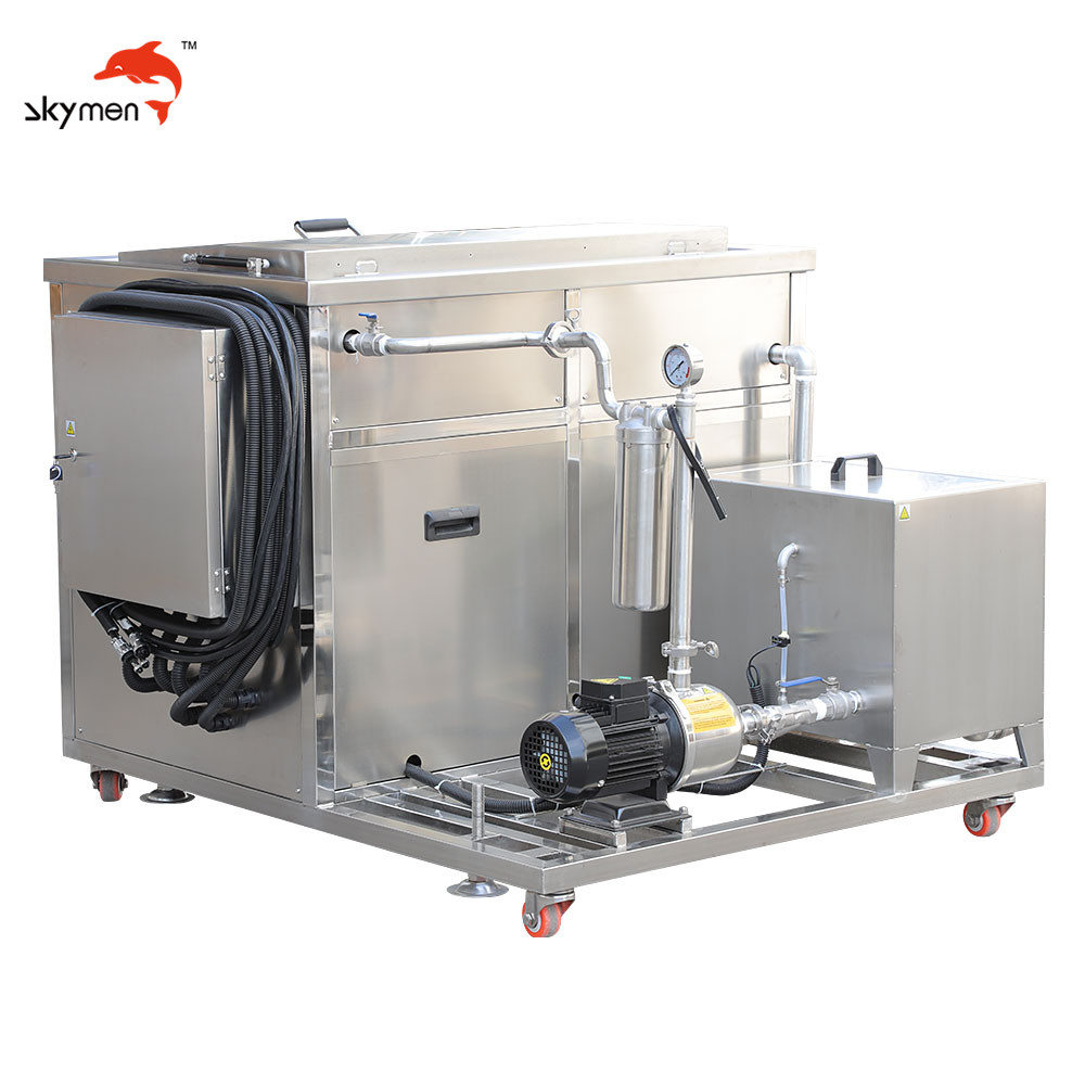 800mm Long Size Industrial Ultrasonic Cleaner , 1500W Ultrasonic Parts Cleaner For Tube / Bar