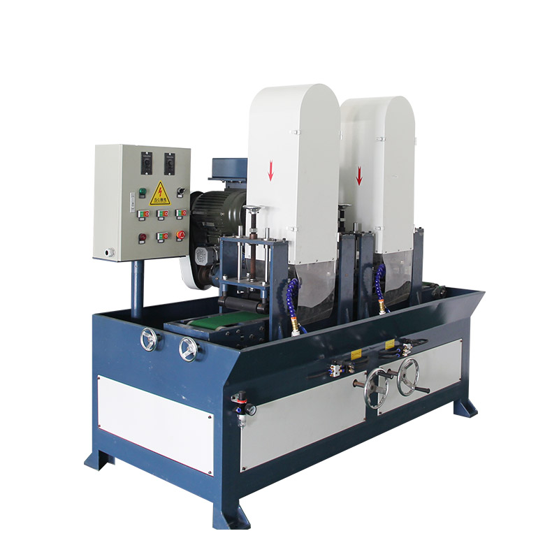 Conveyor Belt Double Head Grinder With Water Machining Width 150 / 200mm