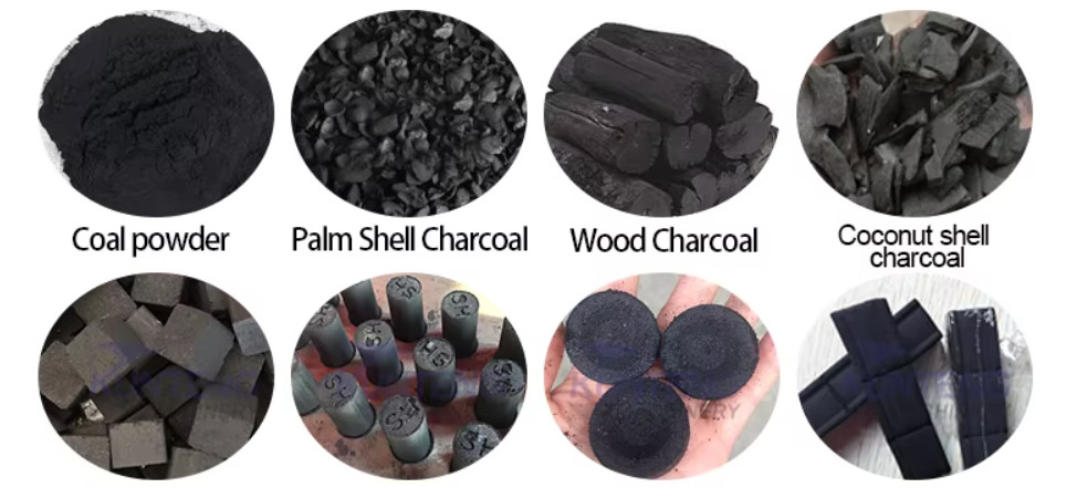 Customized Charcoal Briquette Making Machine Mechanical / Hydraulic Shisha Tablet Pressing Machine