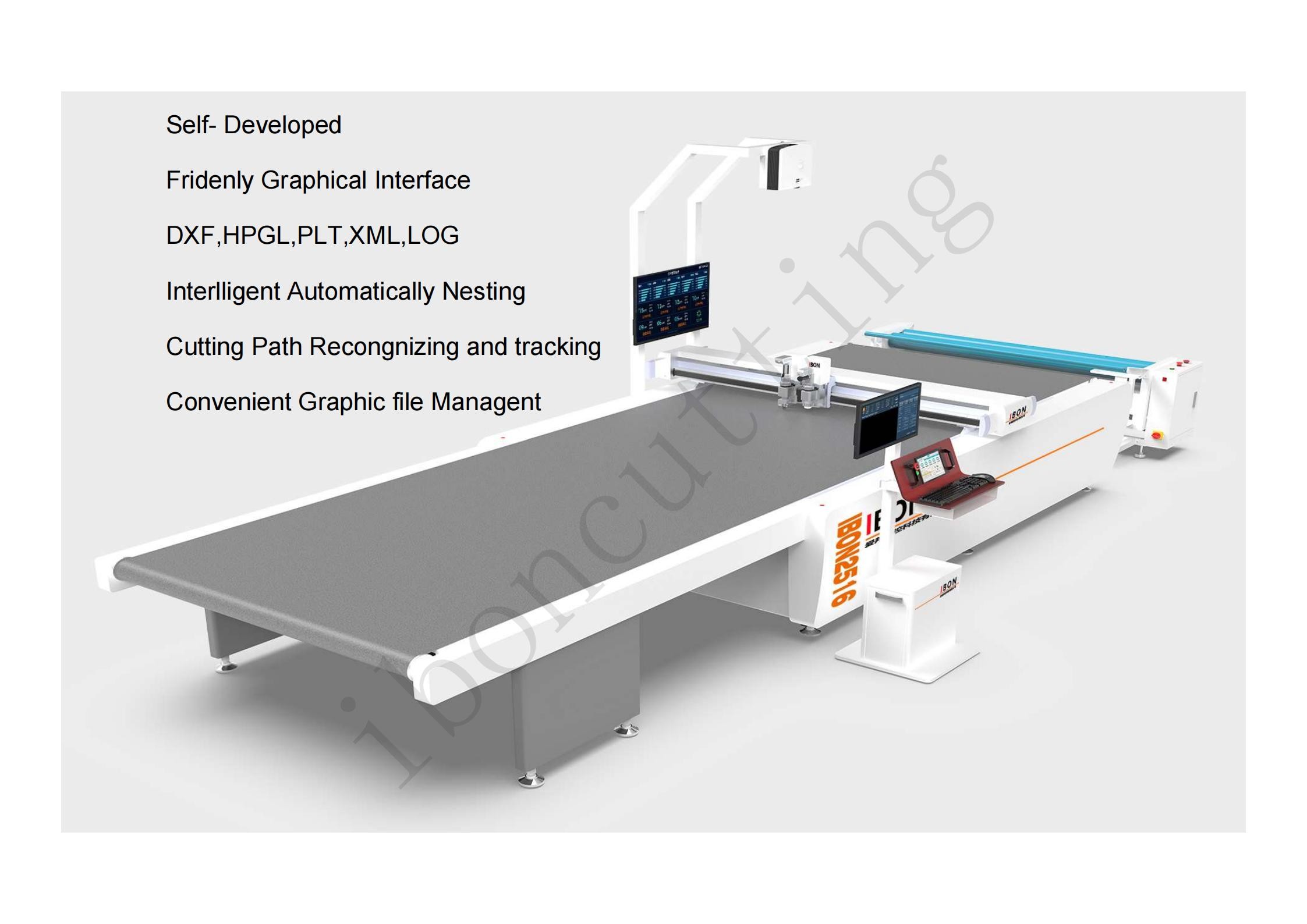Custom Upholstered Furniture Cutting | Computer controlled knife cutting / knife cutter