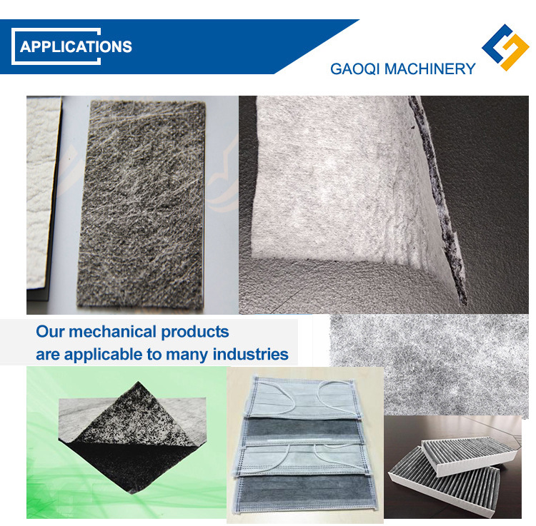 OEM EVA Bamboo Charcoal Hot Melt Powder Scattering Machine for Manufacturing Plant