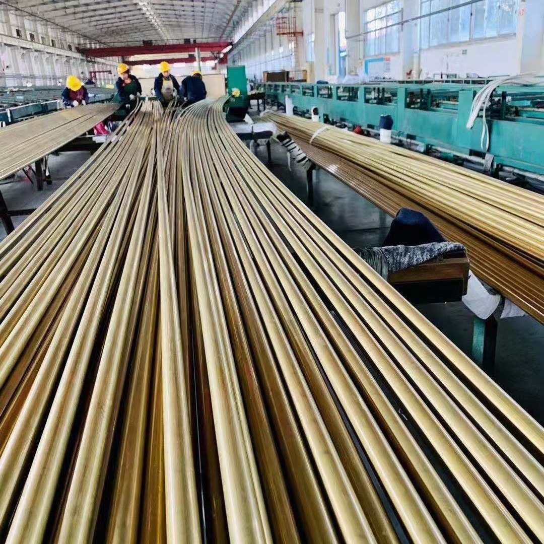 CuZn5 / H96 / C21000 Cu-Zn Alloy Brass Round Bar H96 Brass Rod EN Standard CW500L