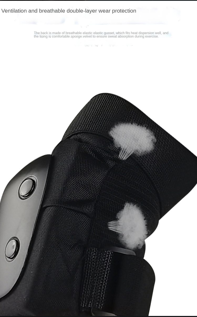 Breathable Hard Shell Adult Child Sports Knee Pads For Inline Skates Skating Skateboarding