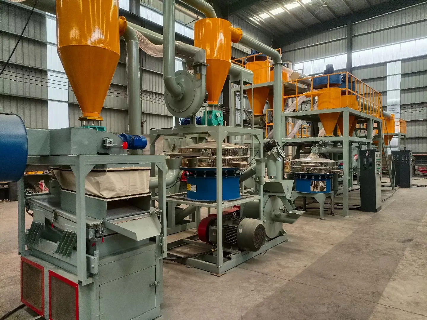 300KG/H Solar Panel Recycling Machine for Aluminum Composite PV Panel Silicon Glass Copper Silver