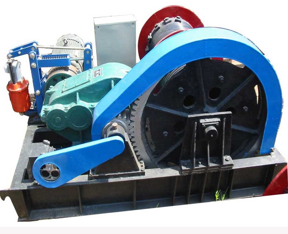 Construction Electric Lifting Winch For Road And Bridge Projects Easy Operation