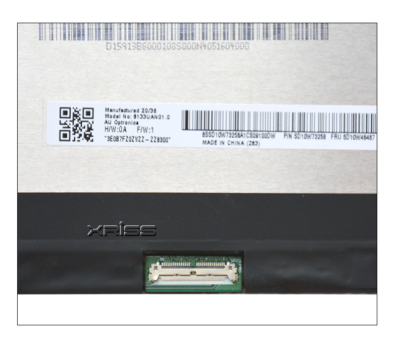 13.3" Laptop LCD Screen B133UAN01.0 For Lenovo ThinkBook 13s G2 ITL ARE G3 ACN G4 IAP ARB Display