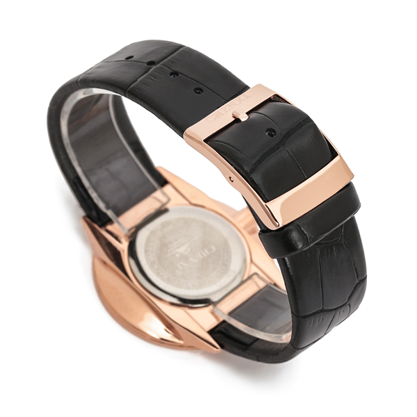 L016AG 2 Hands Big Dial Wristwatches Unisex Sport Watch Boy Girls' Love Gift Leather Watch
