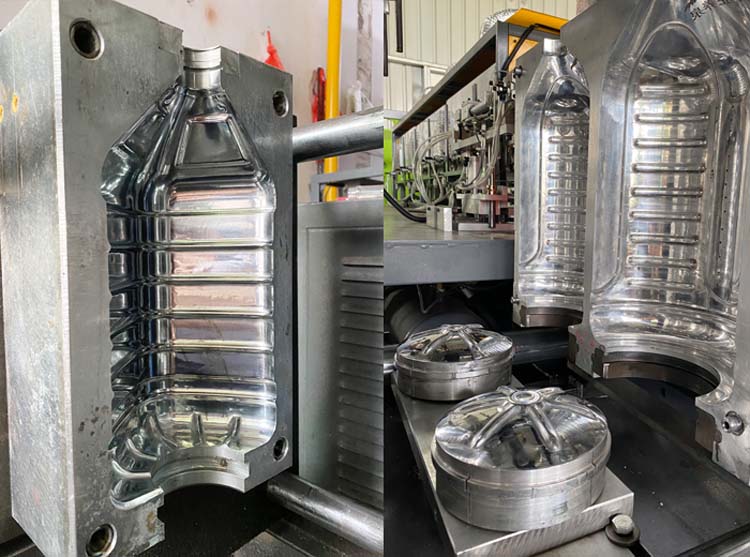 2022 Year Semi Automatic Plastic Bottle Making Machine for Beverage Cosmetic Oil Water