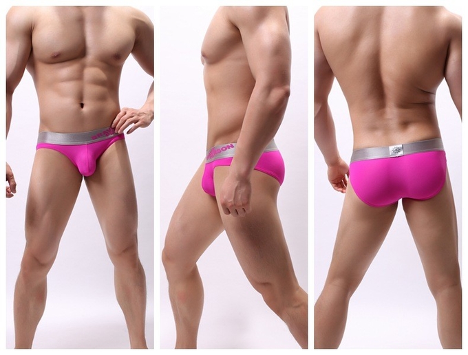 Blue Mens Sexy Underwear Sexy Fashion Sport Panties Plus Size Nylon Boxer Briefs
