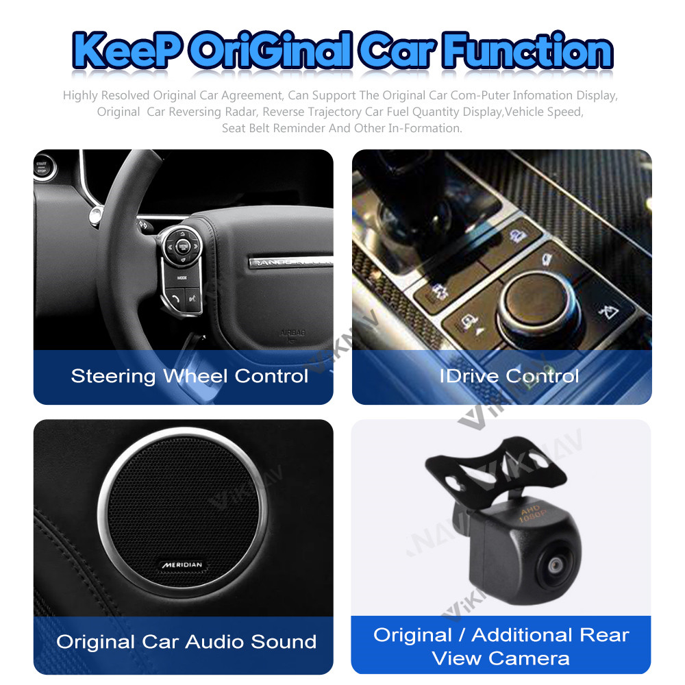 12.3inch Car radio For Range Rover Sport Right Peptide L494 Multimedia Player Stereo Android GPS Navigation Carplay