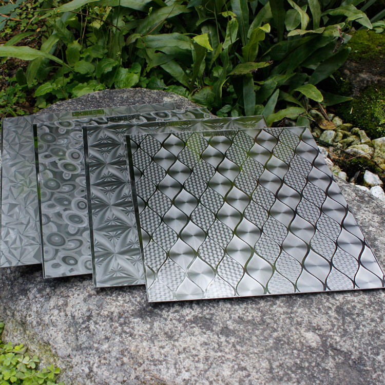 JIS 304 Embossed Stainless Steel Sheet Kitchen Wall Panels 0.3mm - 3mm Flower Pattern