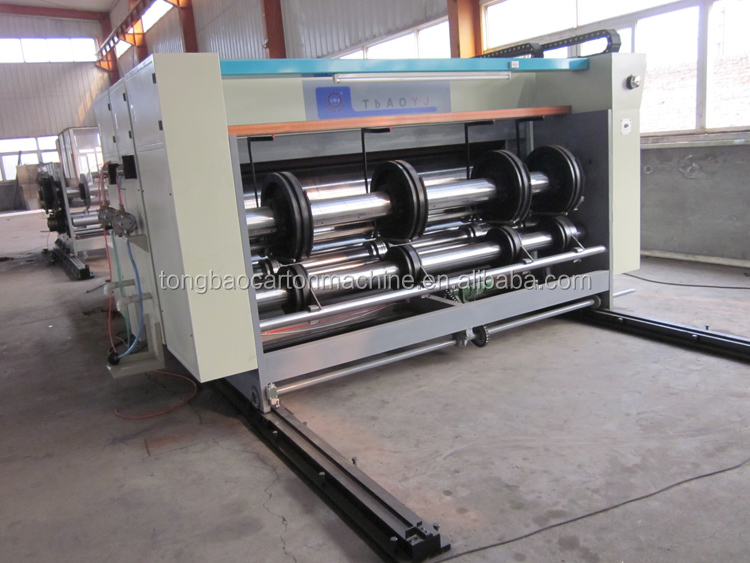 Semi-automatic Rotary Slotting Corrugated Box Machine with Customer Requirements