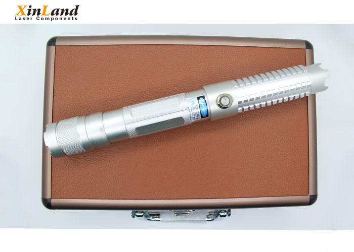 520nm Rechargeable Long Range Laser Pointer Five Pattern Star Caps For SOS