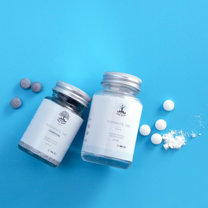 Eco Friendly Whitening NHap Toothpaste Zero Waste Toothpaste Tablets