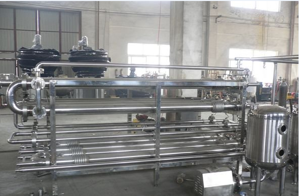 Stainless Steel Industrial Autoclave Machine 500L-50000L/H For Juice Milk Dairy Processing