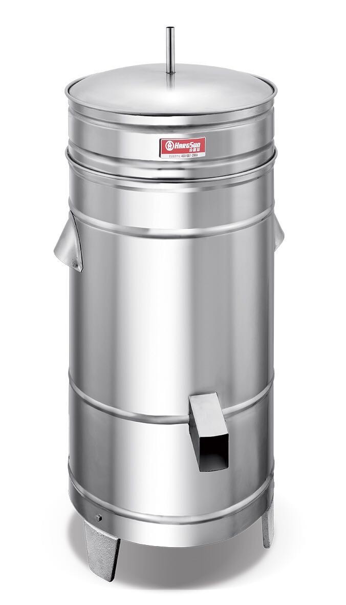 0.75kw Vegetable Dewatering Machine , 3-5kg/H Salad Spin Dryer machine