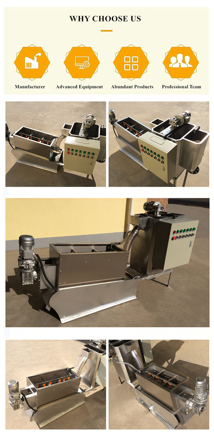 Food Industry Wastewater Treatment 8-13m3/day Capacity Oily Waste Recycling Machine